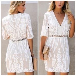 Million Times Yes White Dress